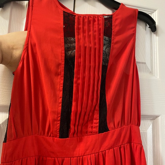 NWT Monteau Los Angeles Res Maxi Dress with Lace details XS - Picture 4 of 9